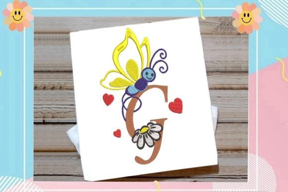 Butterfly G Letter Monogram: A Designer’s Review for Personalized Gifts