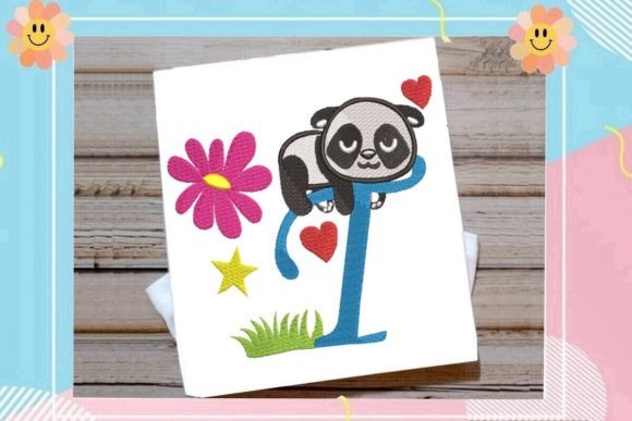 Cute Panda Monogram T Letter Review for Craft Fair Sellers