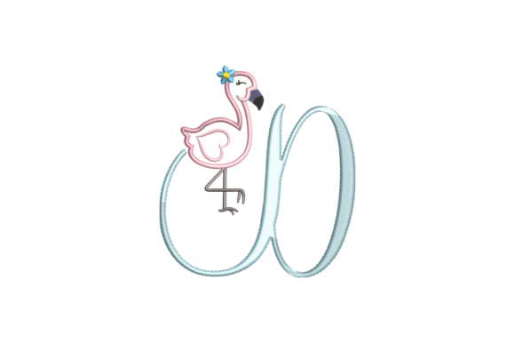 Flamingo Alphabet D: A Designer’s Review for Boutique Sweatshirt Embellishment