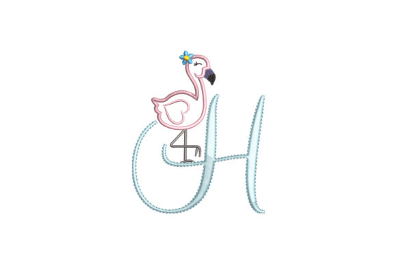 Flamingo Alphabet H: A Designer’s Honest Review for Real Embroidery Projects
