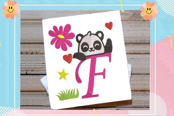 h1The Cute Panda Monogram F Letter Review for Real Embroidery Projects/h1
