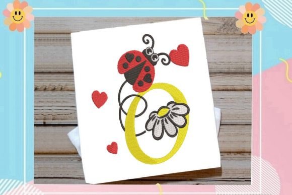 Ladybug O Letter Monogram: A Designer’s Review for Boutique Sweatshirts