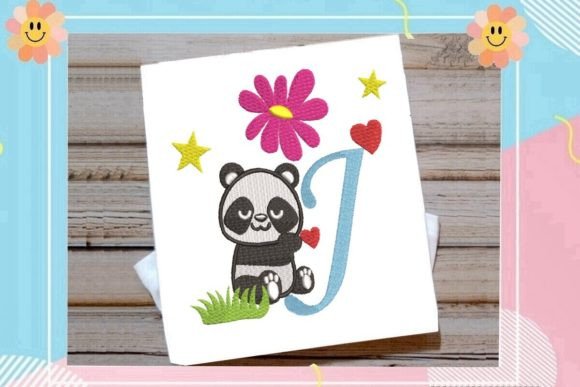 Reviewing The Cute Panda Monogram J Letter for Personalized Gifts