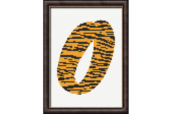 Tiger Print O Monogram Cross Stitch: A Designerβs Review for Personalized Gifts