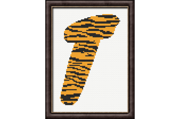 Tiger Print T Monogram Cross Stitch Review